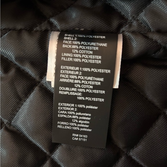 Karl Lagerfeld Paris Men Black Faux Shearling Aviator Jacket - Picture 13 of 13